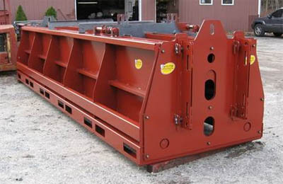 Standard double cavity 20 foot long higway barrier form